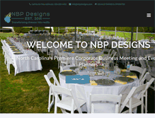 Tablet Screenshot of nbpdesigns.com